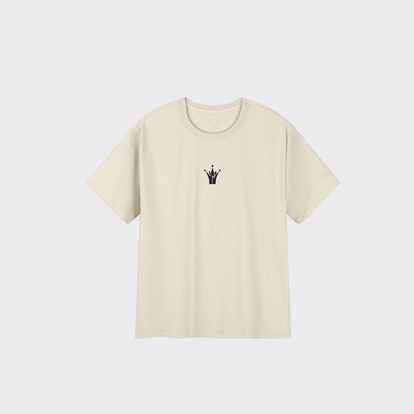 Nikola Joki? - Crown Basketball T- shirt:Light Brown